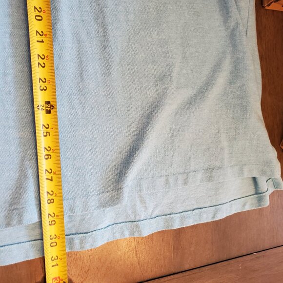 Polo Ralph Lauren Men’s XL Short Sleeve Blue Casual Polo Shirt Textured Pony - Picture 7 of 8
